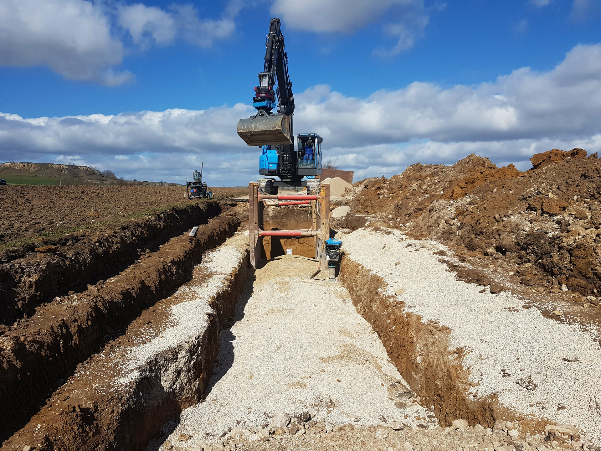 Tiefbau in Pflaumloch